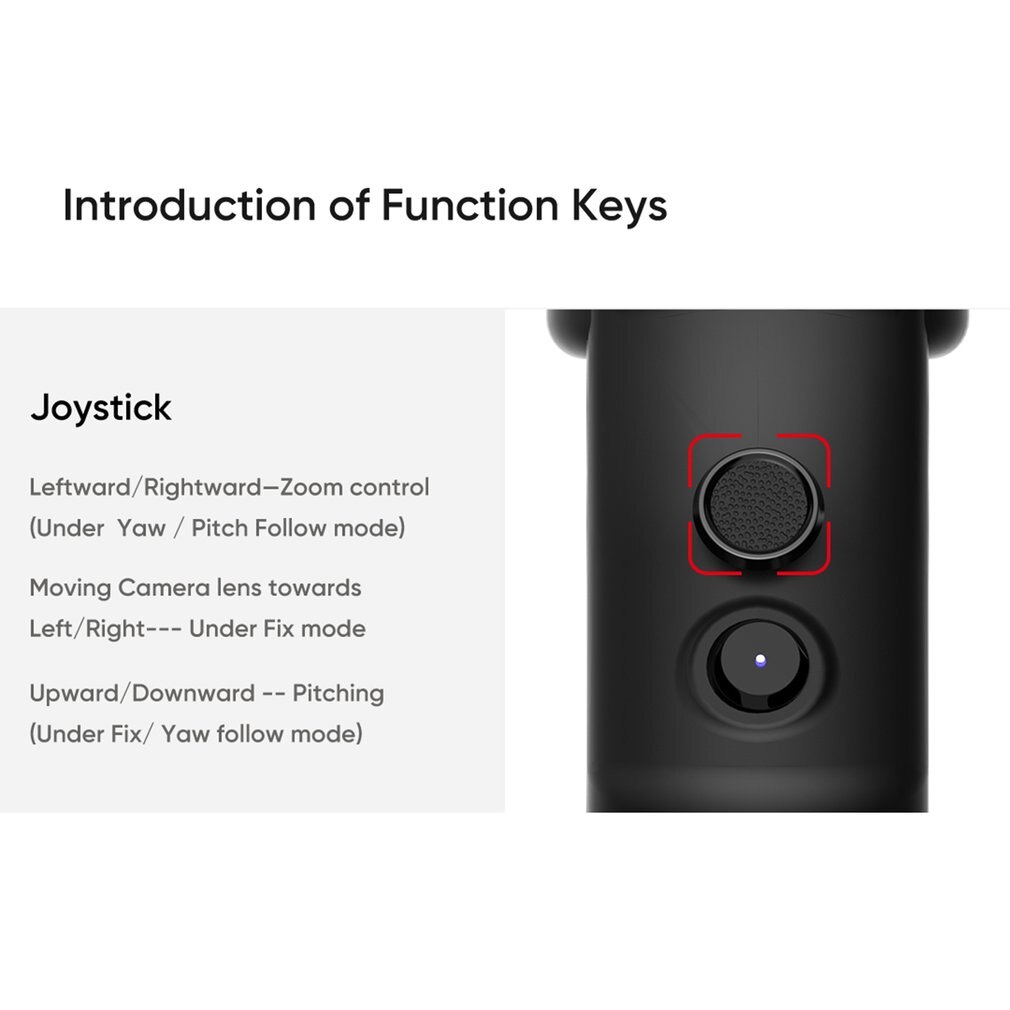 Capture1 Three Axis Intelligent Anti Shake Handheld Pan Tilt Camera Stabilizer Mobile Camera For Live Video Delay Shooting