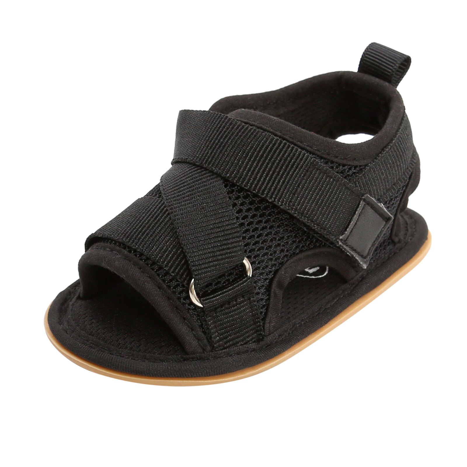0-18 Month Toddler Crib Shoes Kids Boys Girl Baby Paste Soild Soft Sole Barefoot Non-Slip First Walkers Prewalker Sandals