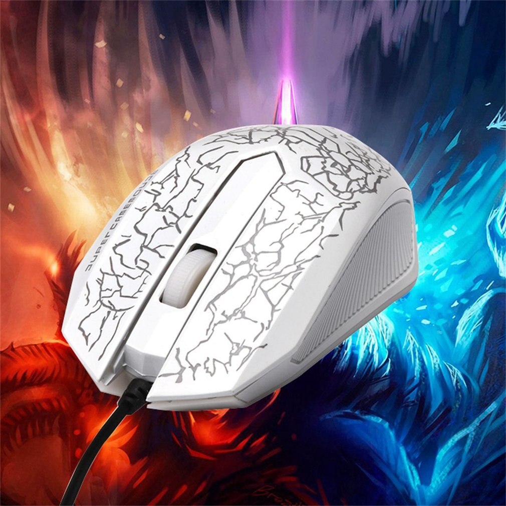 3200DPI LED Optical 3 Buttons 3D USB Wired Gaming Game Mouse Pro Gamer Computer Mice For PC Adjustable USB Wired Gaming Mouse
