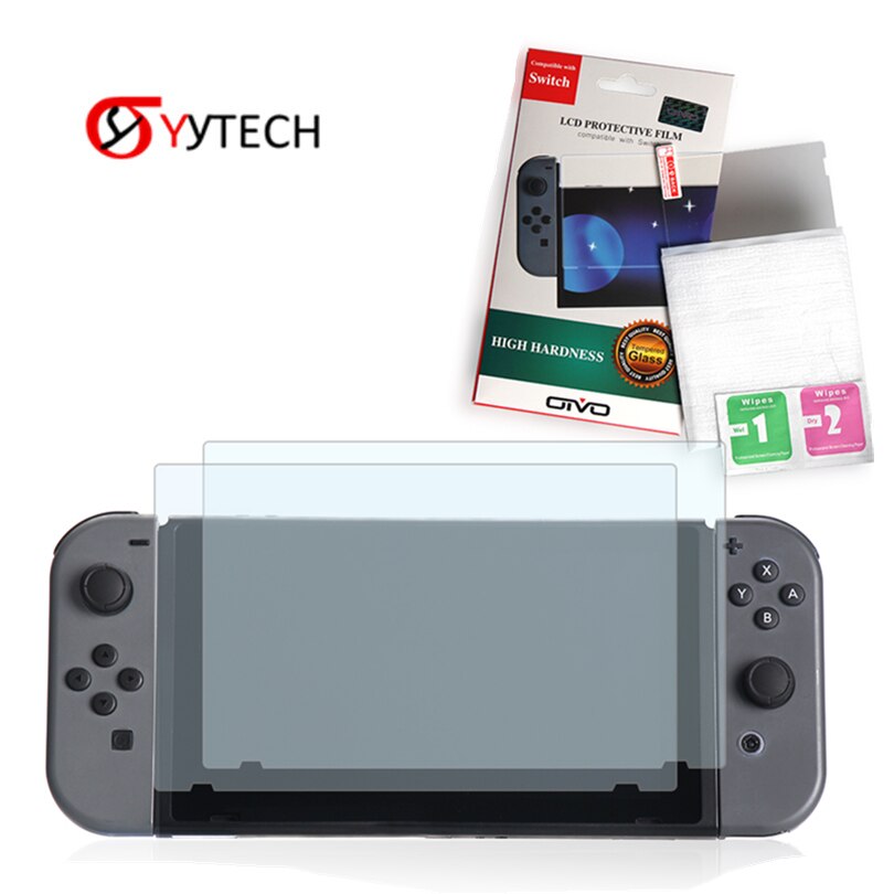 Syytech IV-SW002 Hoge Clear Anti-Vingerafdruk 9H Gehard Glas Screen Protector Film Voor Nintendo-Schakelaar Game Accessoires
