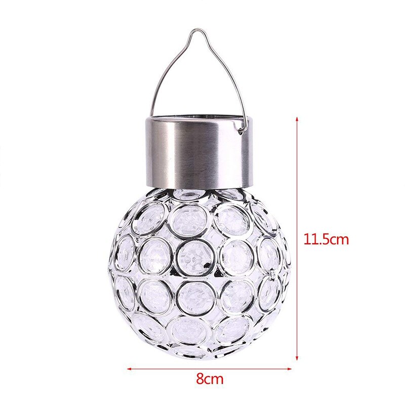 Color Change Hanging Lamp Garden Landscape LED Ball Light Hanging Lamp Color Change Solar Power