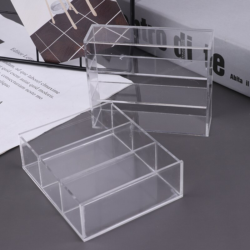 Transparent Acrylic Display Storage Case Box Perspex ShowCase Dustproof For Garage Kit Doll Model Cars Figures Collectibles
