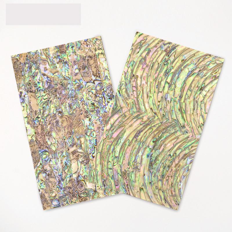 2mm pärlemor papper kakel abalone naturlig skal mosaik diy box dekor pack  of 2
