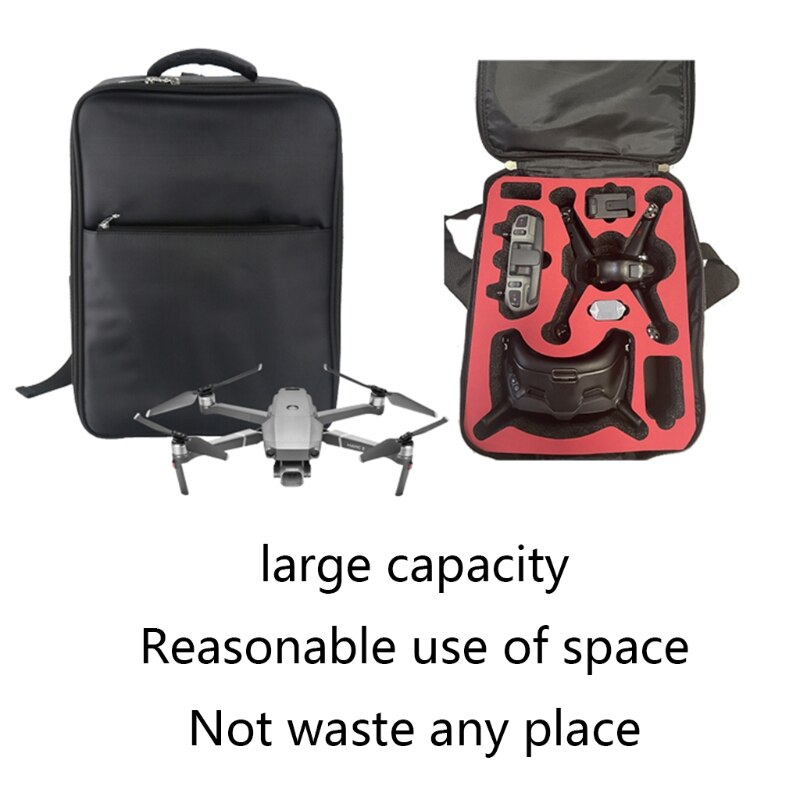 Storage Bag Handbag Backpack Carry Case for D-JI FPV Goggles V2/FPV Combo Drone G32B