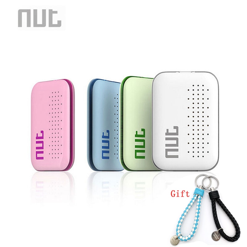 Nut Mini Smart Tag Bluetooth Key Finder Locator Sensor Alarm Anti Lost Wallet Pet Child Locator (Green / White / Pink / Blue)