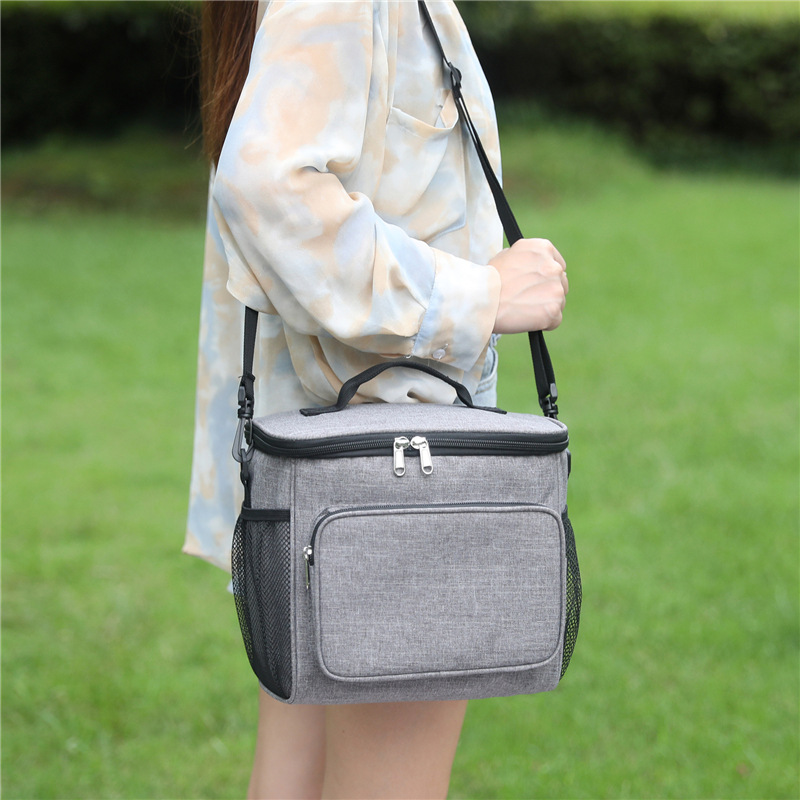 Bolsa grande de hielo para exteriores, suministros de pícnic para campamento, viajes, playa, nevera para trabajo, refrigeradores portátiles para nevera térmica, bolsa de Almuerzo