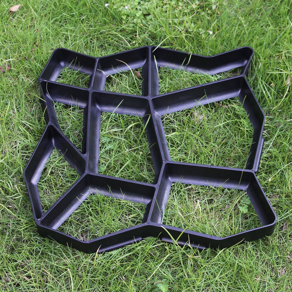 Reusable Home Garden Soil Path Pavement Mold Concrete Pavement Mold DIY Paving Mold Cement Stone Pathway Floor Paving Mold