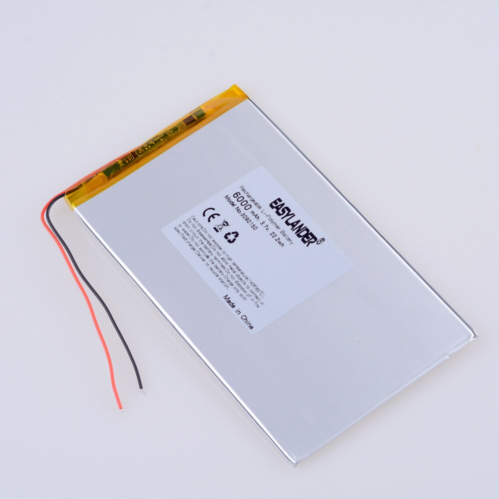 3090150 Tablet battery capacity 3.7V 5500mA Universal Li-ion battery for tablet pc 8 inch 9inch