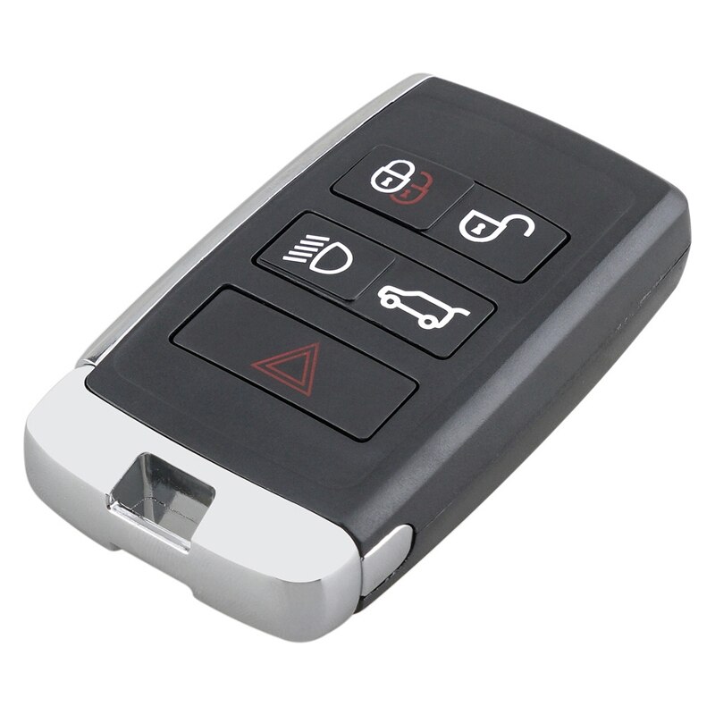 Auto Slimme Afstandsbediening Sleutel 5 Button Key Shell Case Fit Voor Jaguar F-Tempo F-Type Xe Xf xj