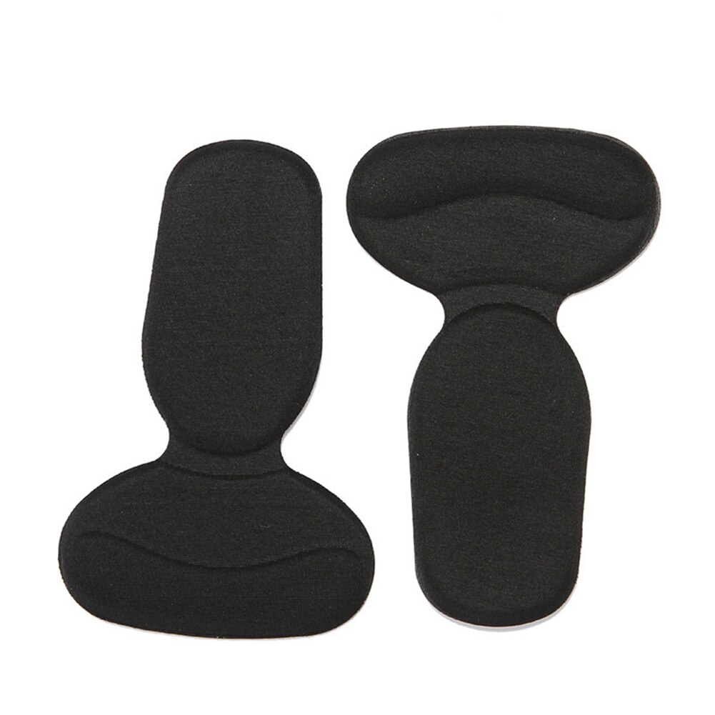 Semelles intérieures orthopédiques, 1 paire, coussinets antidérapants en Silicone, en forme de T, protection du talon du pied, doublure des chaussures, nouvelle , #734