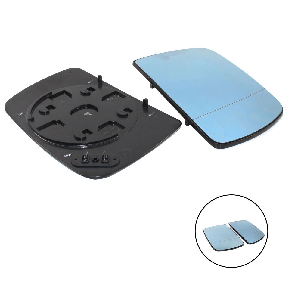 Espejo retrovisor izquierdo/derecho para coche, para BMW X5, E53, , 3.0i, 4.4i, azul/blanco, piezas de para coche