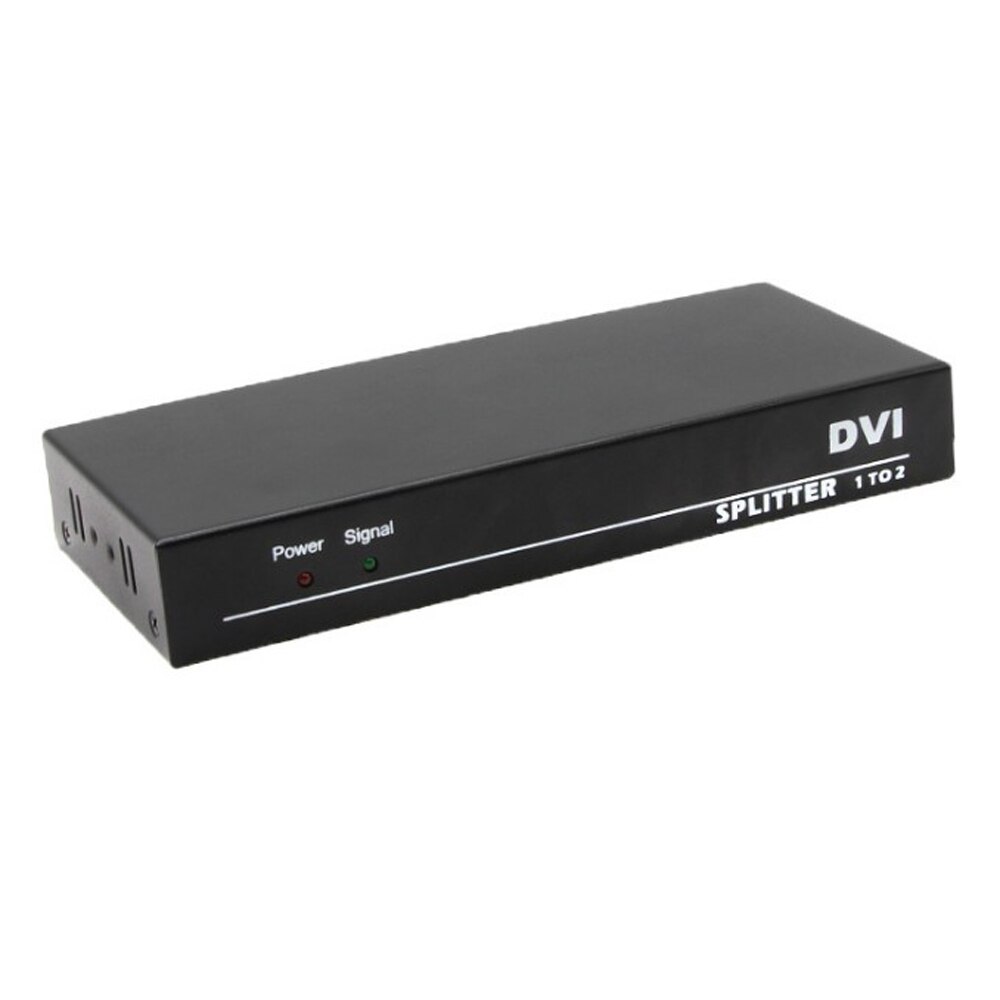 1080P 60HZ HD DVI Splitter 1X2 DVI-D Distributor 1 in 2 Out for Engineering Projector Monitor Computer Graphic Card