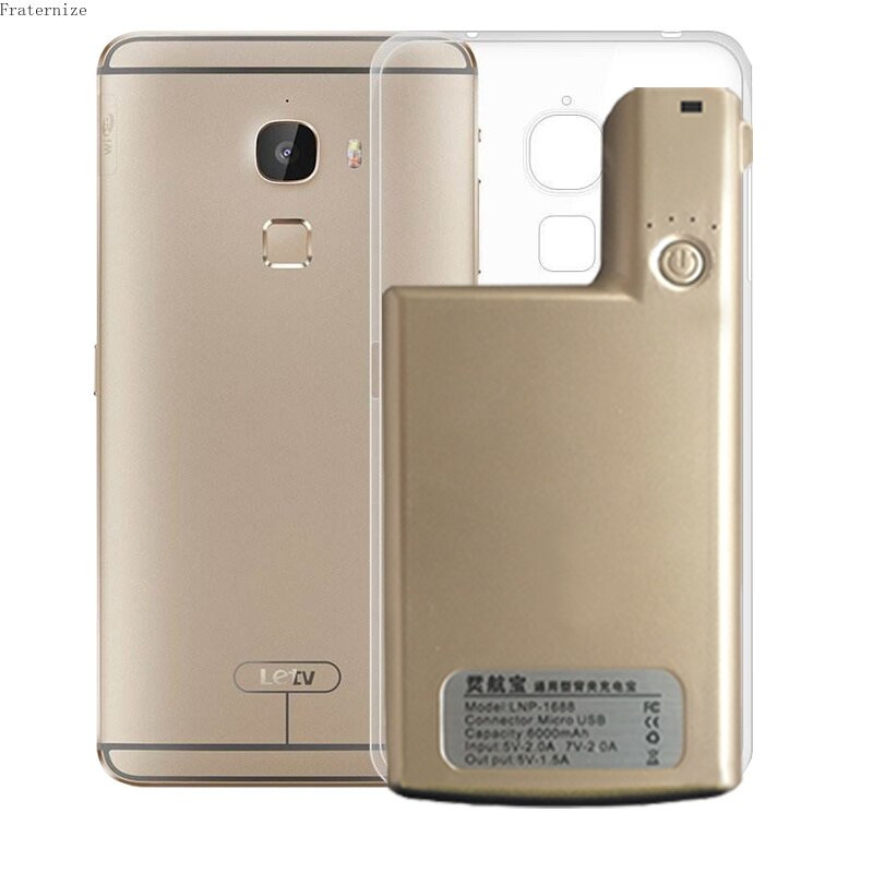 Funda con cargador de batería para Letv Leeco Le 2 Pro S3 2S, funda de carga portátil inteligente a prueba de golpes para Leeco Le Pro 3 Max 2