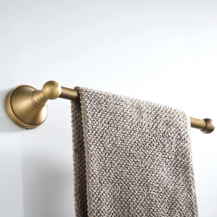Biggers kobber baderomsutstyr badehåndkle bar håndkleholder krom bli ferdig gullfarge antikk bronse bli ferdig