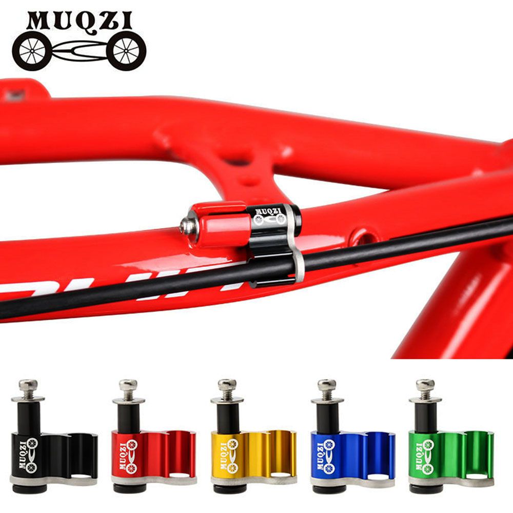 MUQZI Bike Cable Grip Adapter Guide Bicycle Oil Tube Fixed Conversion Seat Wire Trap Brake Line Pipe Tubing Alignment Organizer