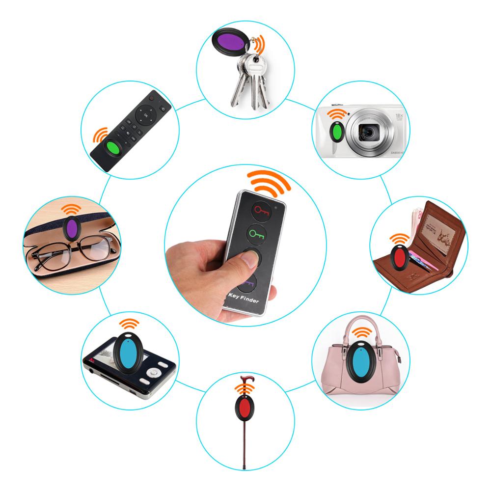 4 In 1 Mini Wireless Alarm Not Lost Electronic Key Pet finder Locator Remote Control key tracker GPRS