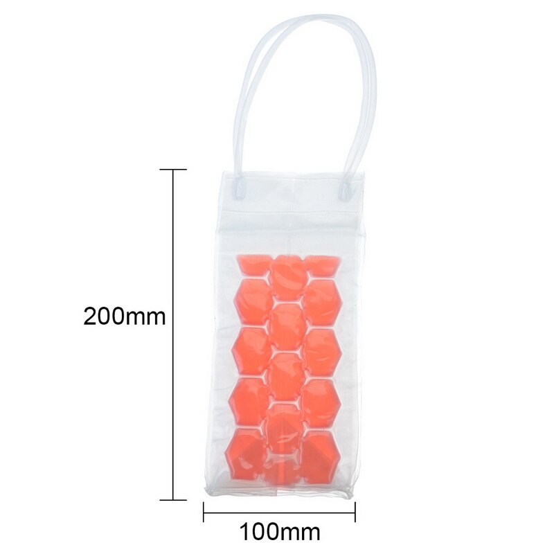 Portable Liquor Ijskoude Tool Rapid Wijn Fles Diepvries Zak Pvc Chilling Koeler Ijs Zak Bier Cooling Gel Houder carrier: G213904