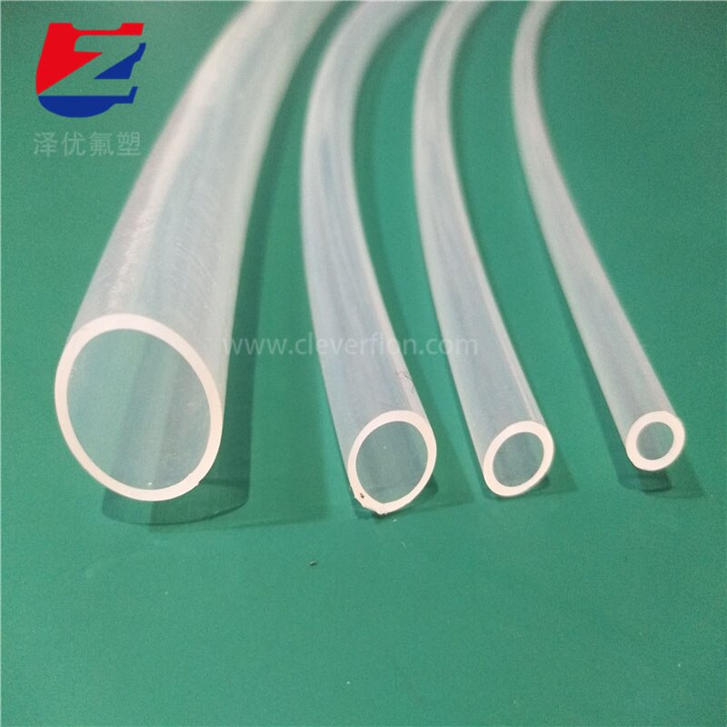 3/8 inch clear teflon PFA tube transparent PFA pipe anti chemical acid and alkali resistant plastic hose