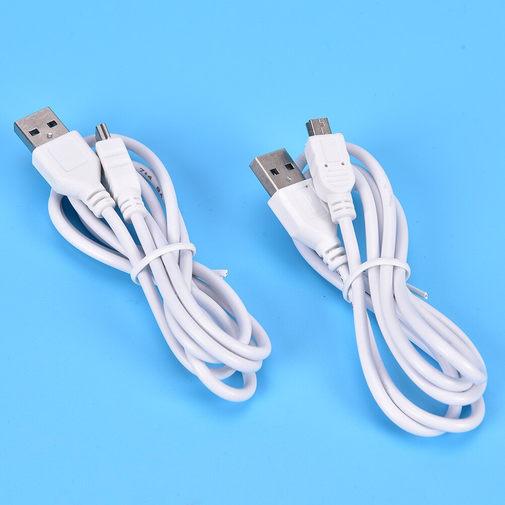 1m Long MINI USB Cable Sync & Charge Lead Type A To 5 Pin B Phone Charger