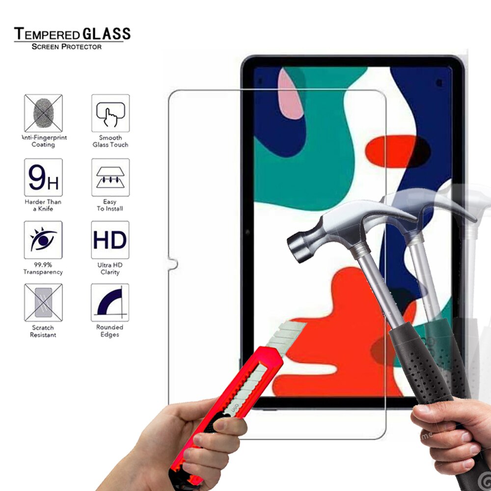 9H HD szkło hartowane dla Huawei Matepad 10.4 cala BAH3-W09 AL00 Tablet Screen Protector Ultra przezroczysta folia ochronna