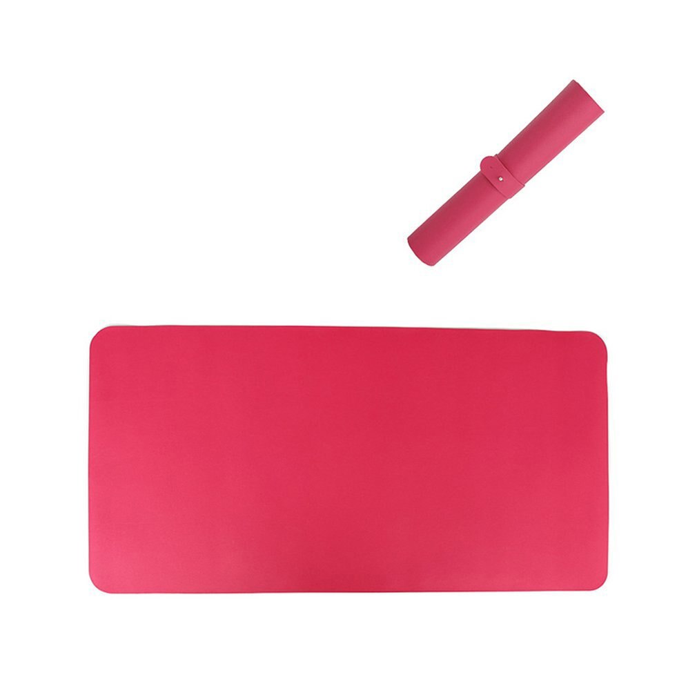 Mouse Pad Office Ordinary Non-Slip Mouse Pad Game Mouse Pad Computer Desk Pad Desk Book Pu Leather Table Mat