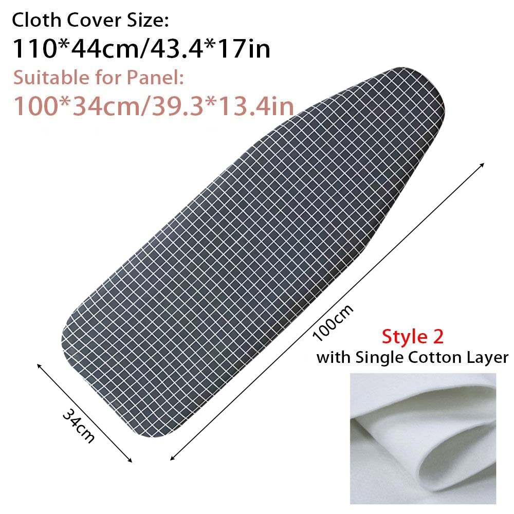 Ironing Board Cover Ironing Board Pad Replacement Heat Resistant Small Ironing Board Cover Durable Printed Padded: Orange