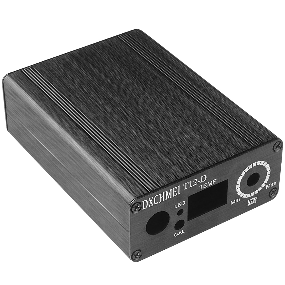 Behuizing Case Alumium Legering Shell Voor Hakko T12 Elektrische Eenheid Digitale Soldeerbout Station Temperatuur Controller Kits