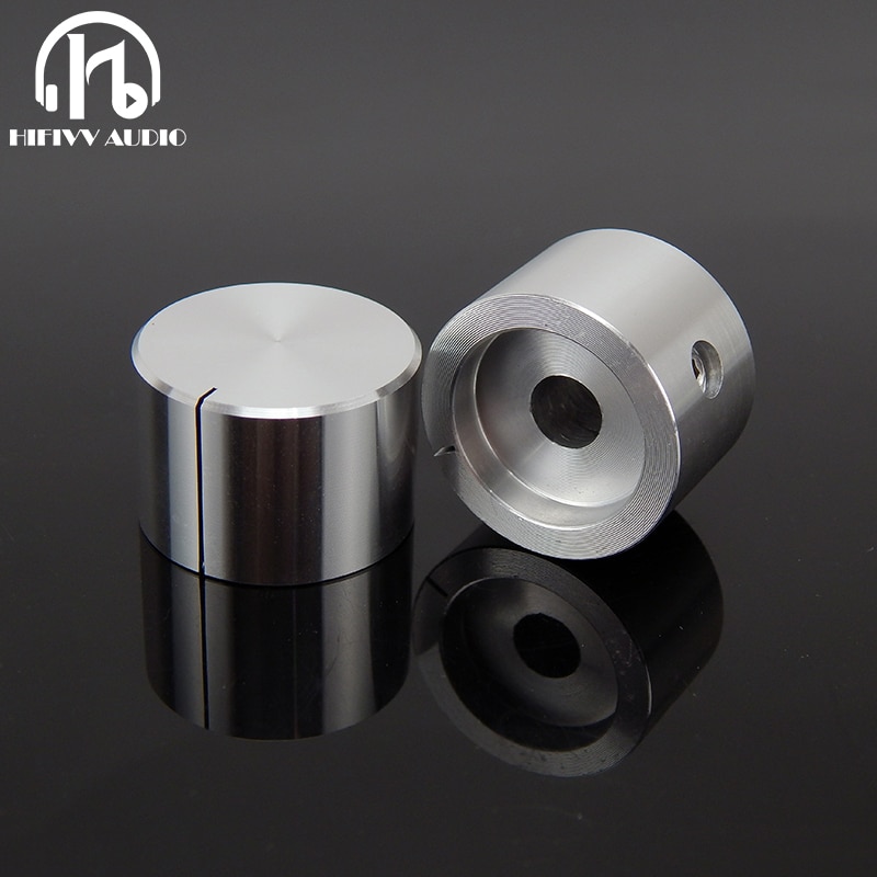 Aluminum Volume knob for amplifier 1pcs Diameter 22mm Height 15mm Potentiometer knob