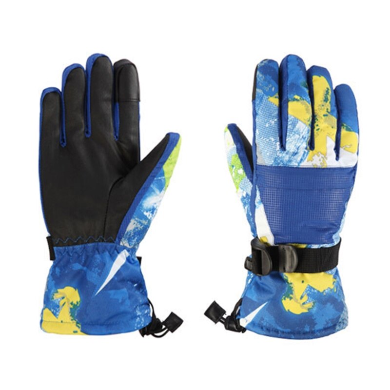 Erwachsene Winter Warme Berg Snowboard Touchscreen Ski Handschuhe Wasserdicht Volle Finger Handschuhe für draussen Motorrad