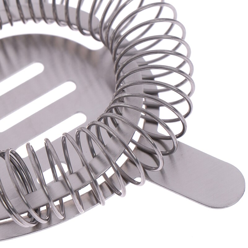 Cocktail Shaker Bar Ice Strainer Wire Mixed Drink Bartender Ice Colander Filter