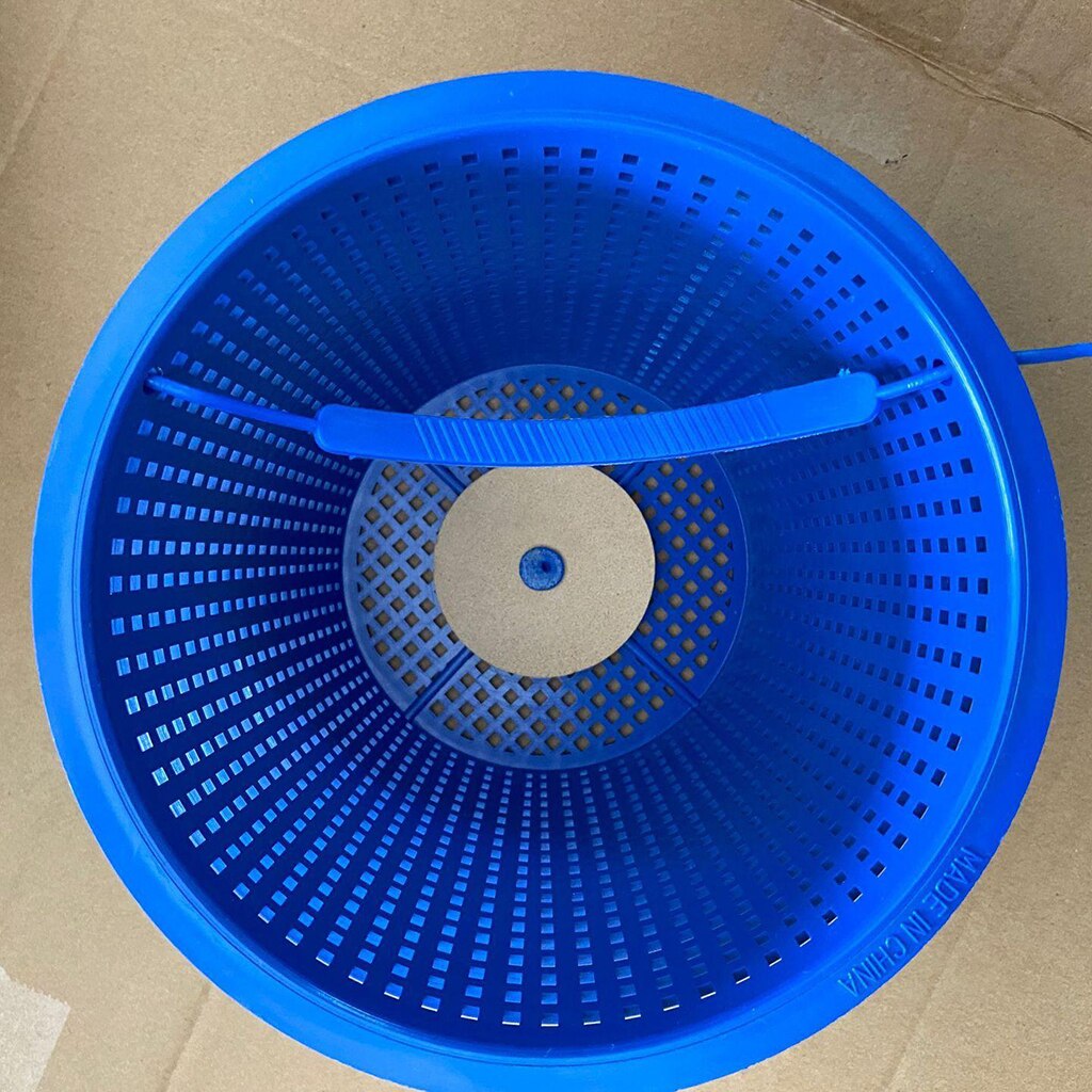 Basen ratowniczy kosz na śmieci z drobnymi oczkami basen cedzidło koszyk, bez skarpet