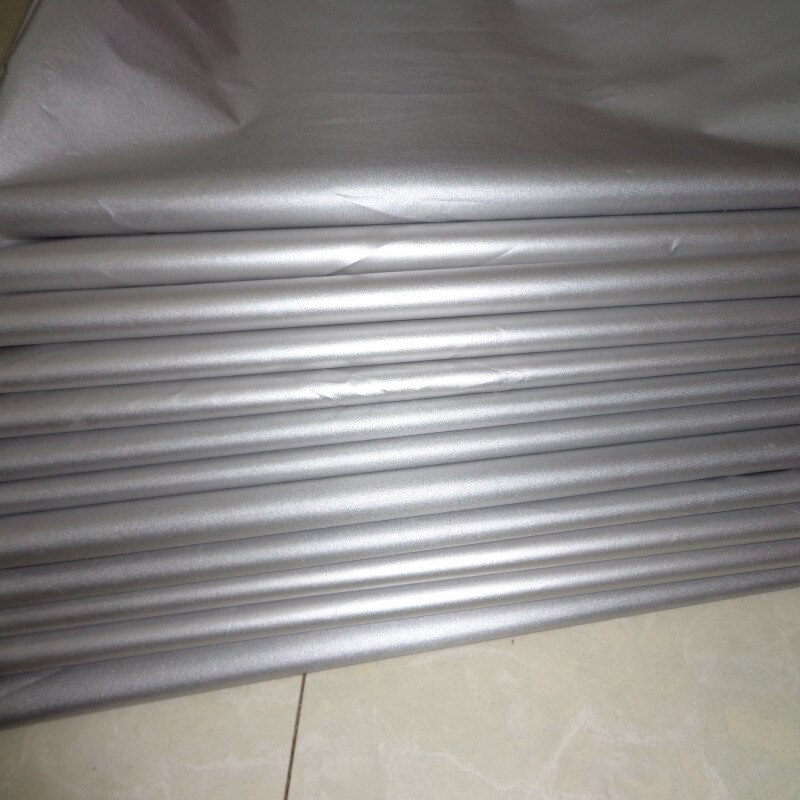 Tela opaca de doble cara para cortinas, tela de protección solar, material de paraguas insonorizado, L2m x ancho, 1,8 m