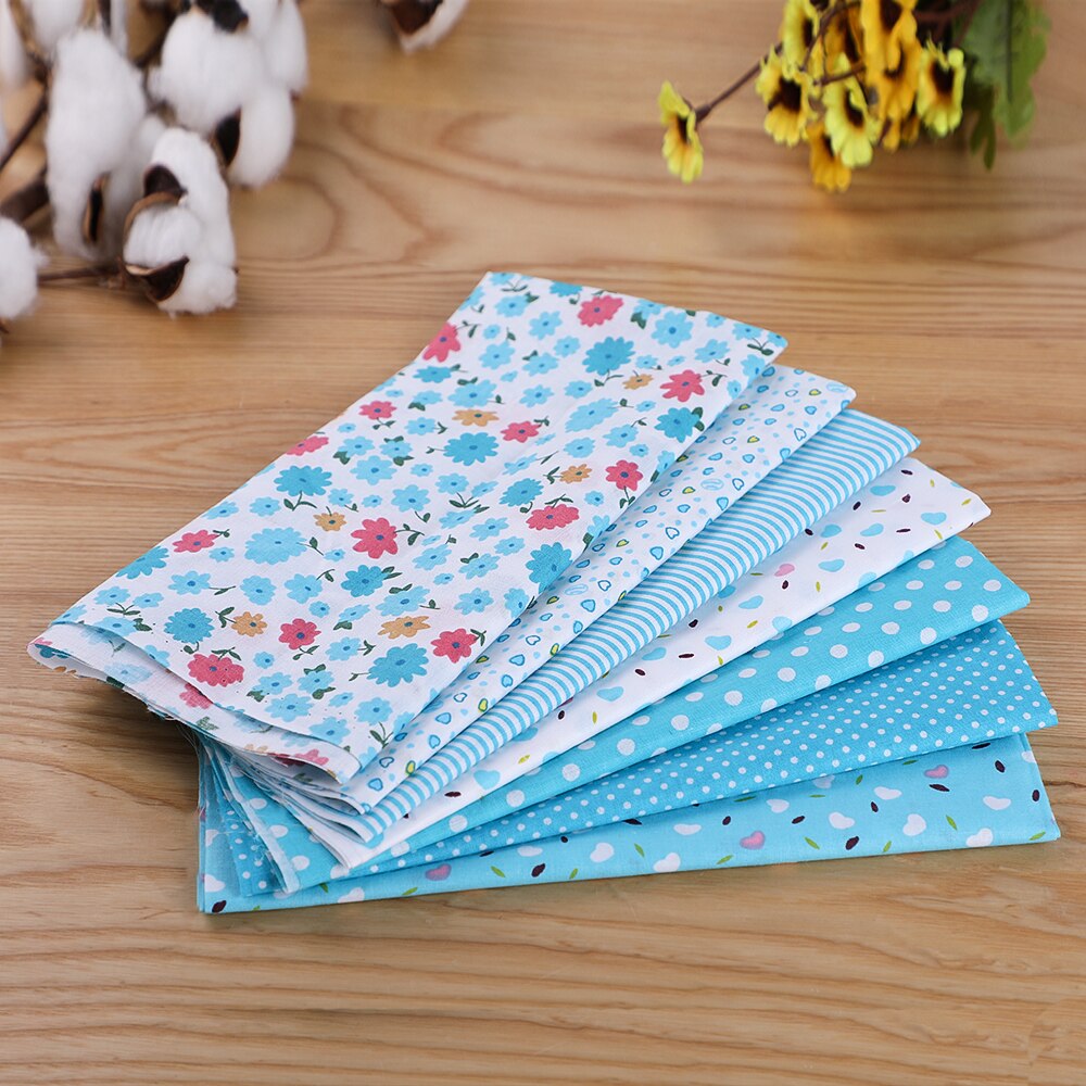 7Stck 50X50cm Baumwolle Stoff Quadrate Bündel Patchwork Vor-schneiden Decke Quadrate Für DIY Handarbeit Patchwork tuch Tasche Hand Fetzen
