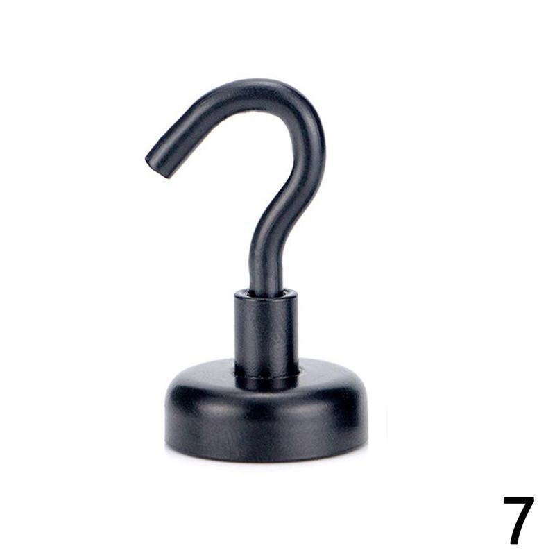 Steel Magnetic Hook Heavy Duty Magnetic Hooks Magnet Hanging Hook Powerful Neodymium Kitchen Hanging Holder: G