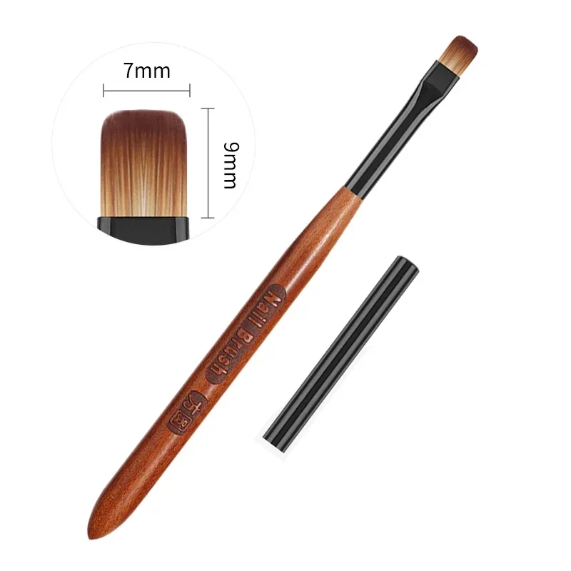 Nail Glue Phototherapy Pen UV Gel Brush Pen Acrylic Nail Art Painting Drawing Liner Brush Manicure Brushes Tool: light yellow