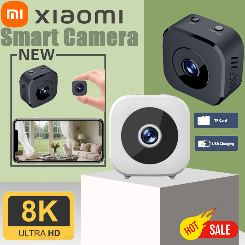 Xiaomi 8K HD Security Camera High Definition Surveillance with Full Color Night Vision Waterproof WiFi Motion Monitoring 2026new