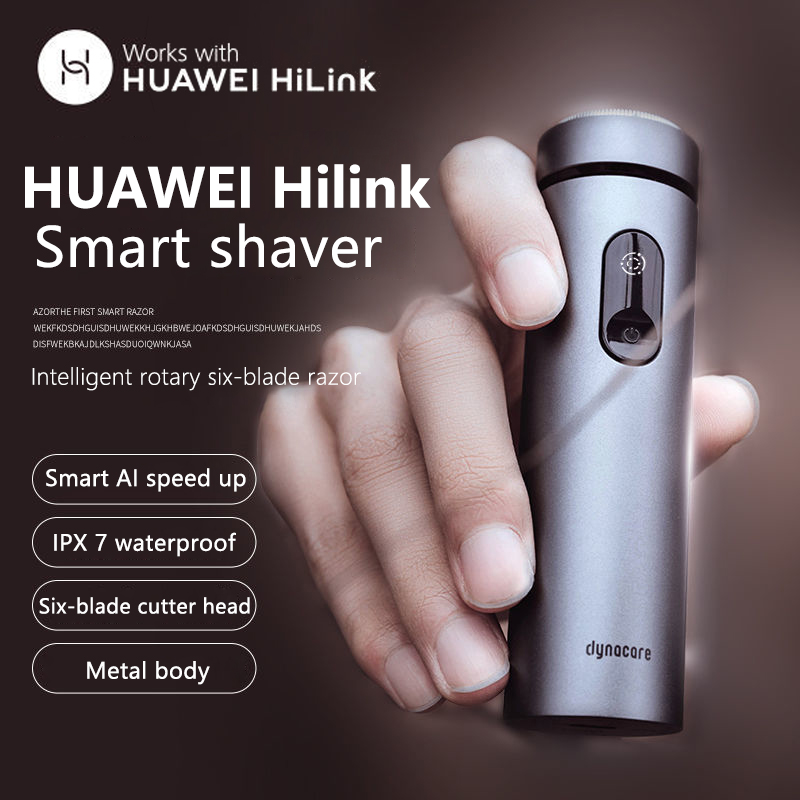 Huawei Hilink-Afeitadora eléctrica para hombre, máquina de afeitar para el cuerpo, portátil, con pantalla LED