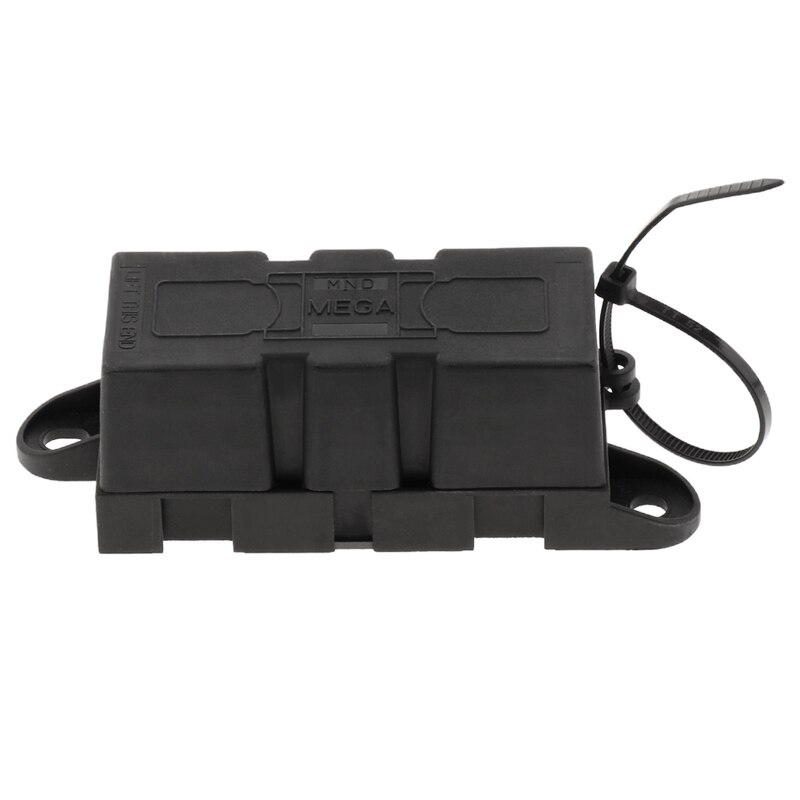 MEGA Fuse Holder DC 125V 300A For Battery &amp; Alternator Connection Fit Truck Boat RV Motorhome Yacht Car Golf Etc 68.6mm