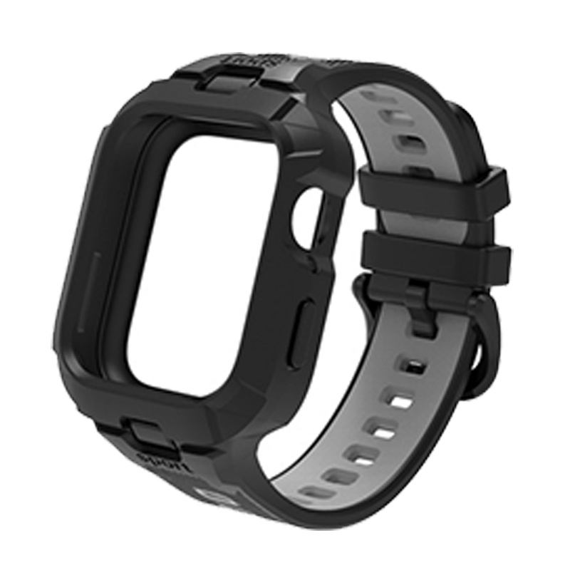 Sport Strap for Huawei Watch Fit 3 4 Pro Screen Protector Bumper Frame Protector Wriststrap for Huawei Watch Fit3 Strap Bracelet: XXL / Blue