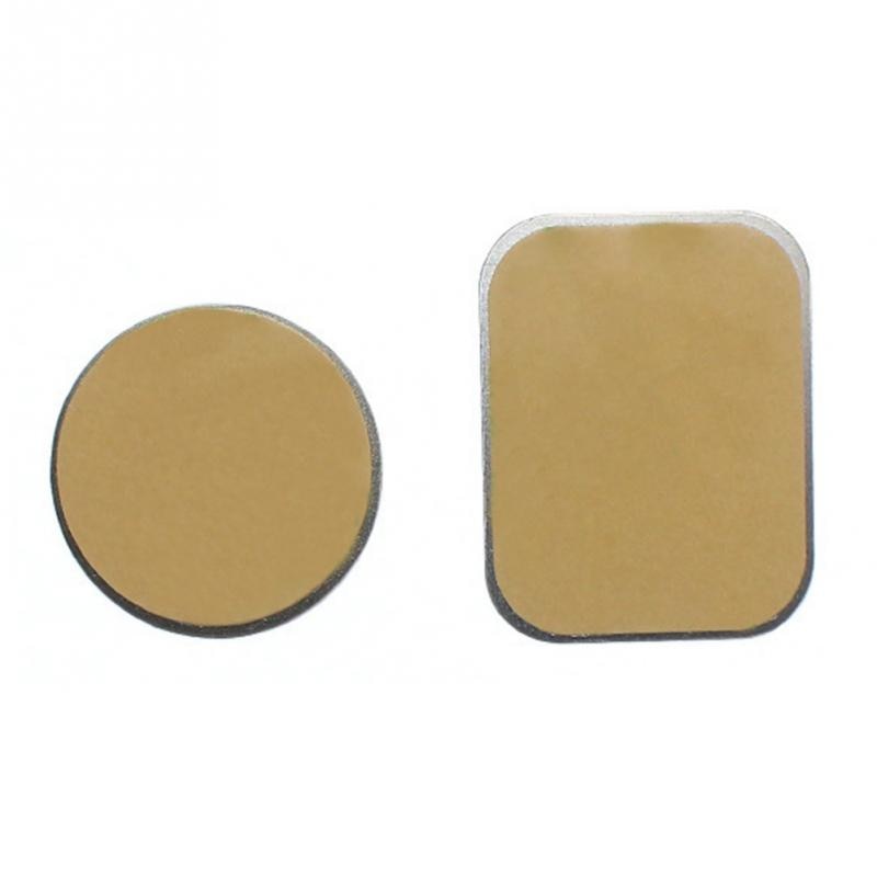 8pcs/set Metal Plates Sticker for Smartphones Tablets GPS Devices Replace For Magnetic Car Mount Magnet Phone Holder #25