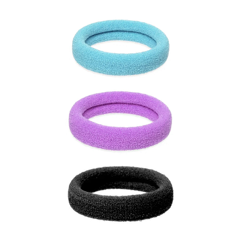 Gomas elásticas para el pelo para niña y mujer, cintas desechables coloridas para el pelo, lazos para el pelo para niña y mujer, 100 piezas