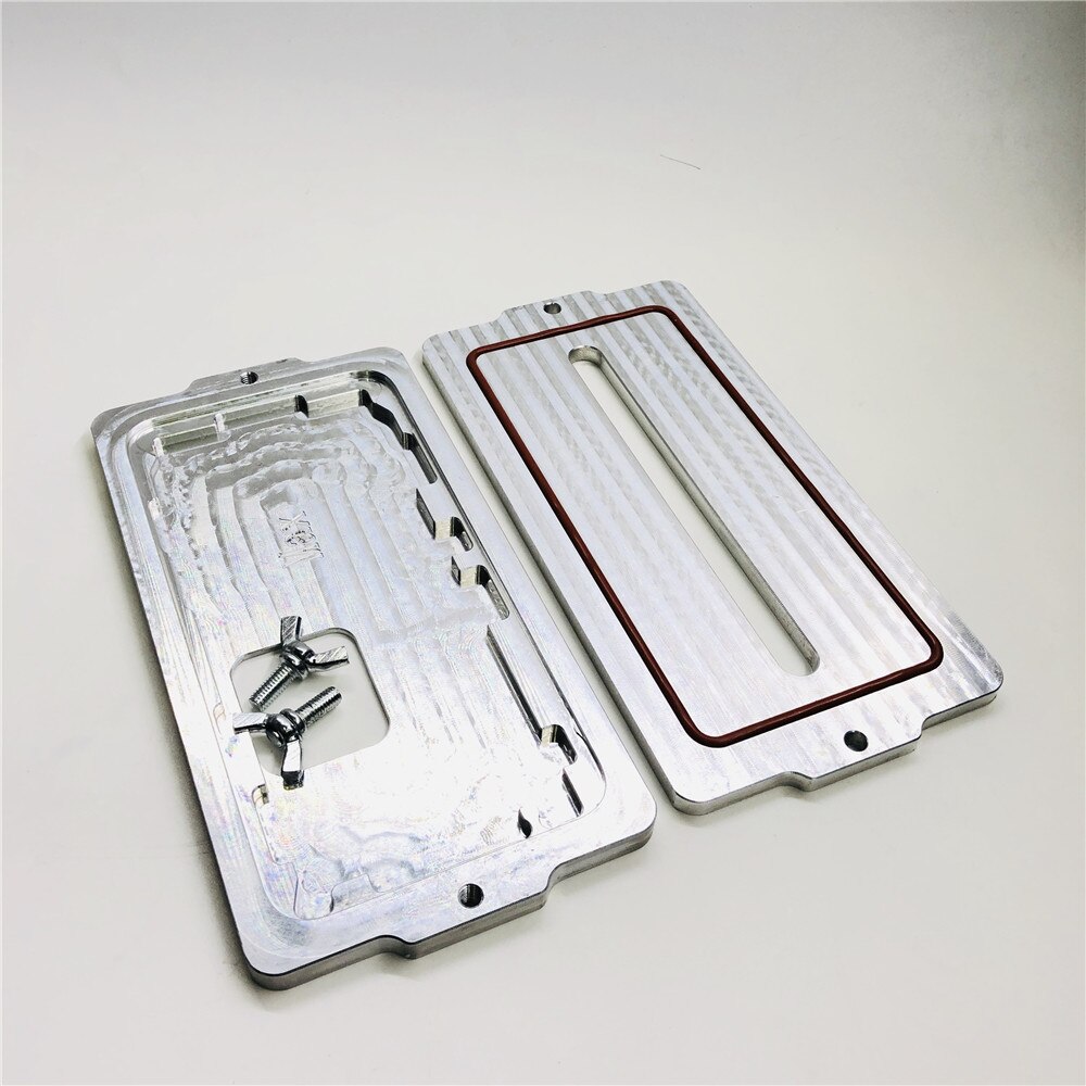 Stampo per telaio Novecel per iPhone 12mini 11 12pro X Xs Max posizione della cornice in vetro LCD e dispositivo di riparazione del telefono cellulare laminato