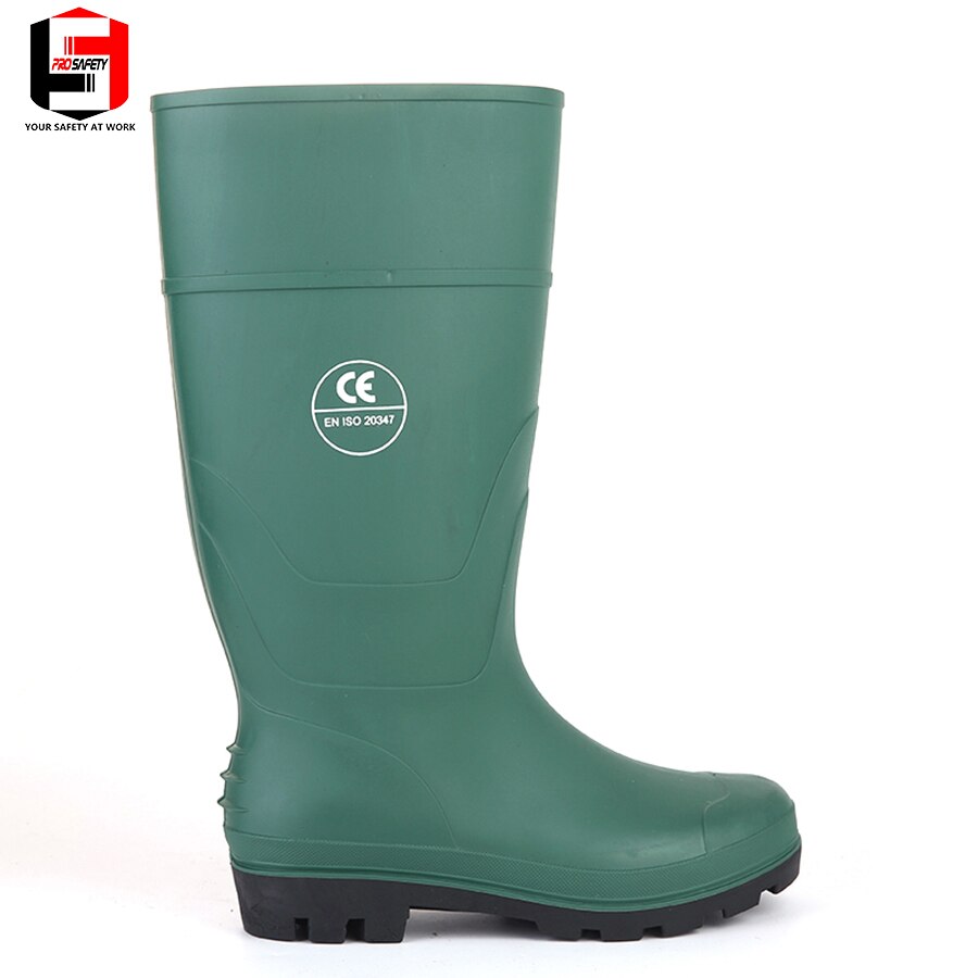 Break Resistance rain Boots Cheap Safety Gumboots PVC Safety Boots China Factory Mining Working BOOTS
