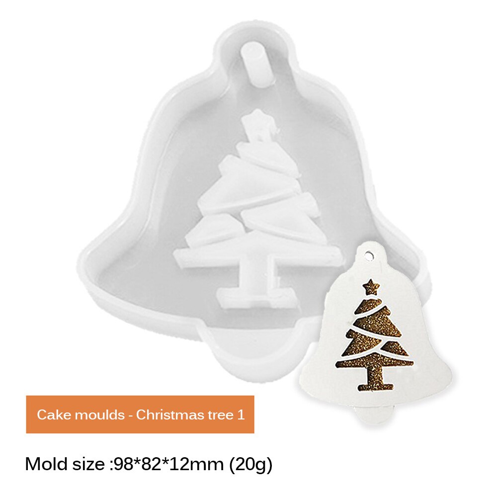 6 Pcs Stampo In Silicone Giocattolo FAI DA TE Fiocco di Neve Stampi Fare Argilla Intonaco di Cemento Stampo Attrezzi Giocattolo Di Natale Decorazione Albero di Natale Ornamenti