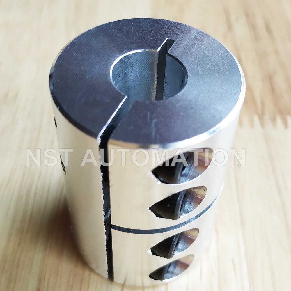 Diameter 32mm Length 45mm Clamping Rigid Coupling Aluminum For Engraving Machine Shaft Coupler Motor Connector