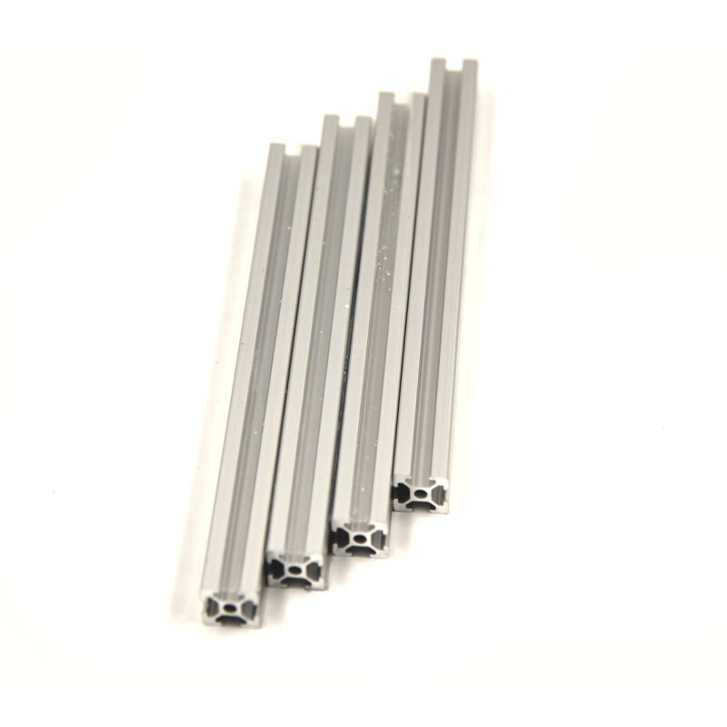 4 teile/los Aluminium Profil Extrusion Europäischen Standard Eloxiert linear Schiene Aluminium Profil CNC 3D Drucker Teile