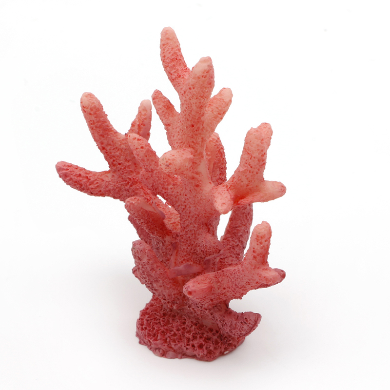 Sztuczna żywica koral drzewo dekoracja akwarium podwodna ozdoba krajobraz