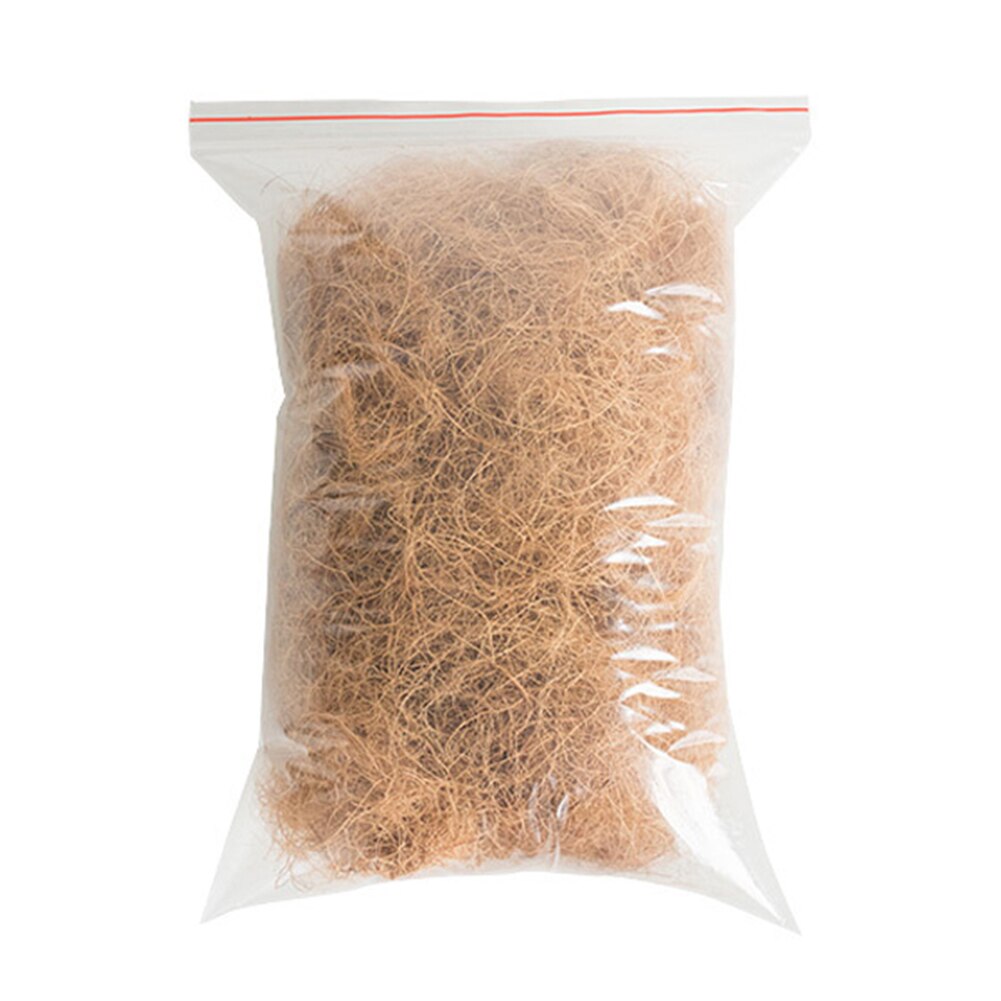 Fibra de cáscara de coco, orquídeas, artesanías, ropa de cama para mascotas, a prueba de insectos, protege las plantas, mantiene la temperatura del suelo, lsk 99: 100g