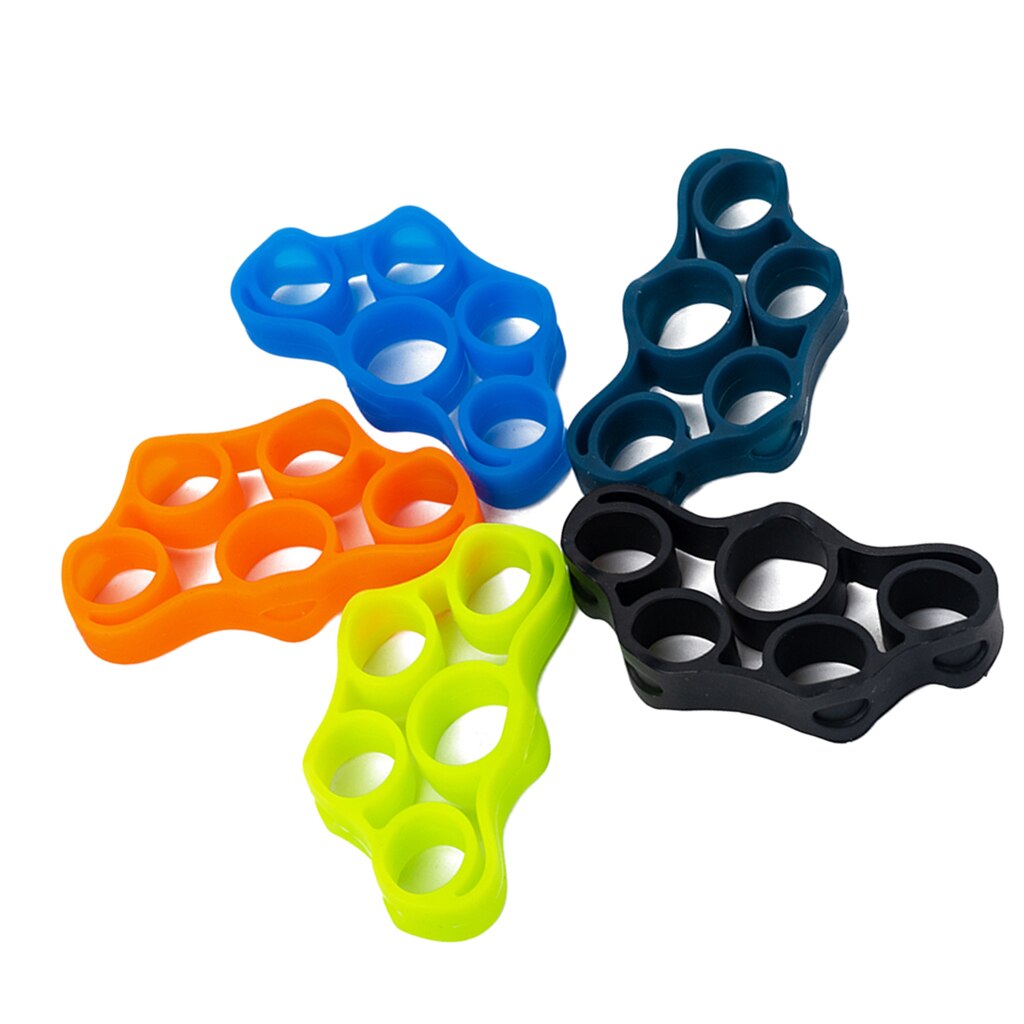Hand Grip Strengthener Exercise Stretcher Finger Extensor Resistance Bands