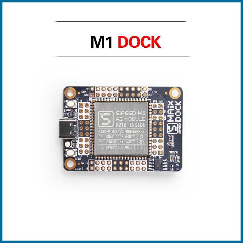 Sipeed M1 M1w Dock K210 Dev. Board 1st RV64 Ai Board Voor Rand Computing: M1 DOCK